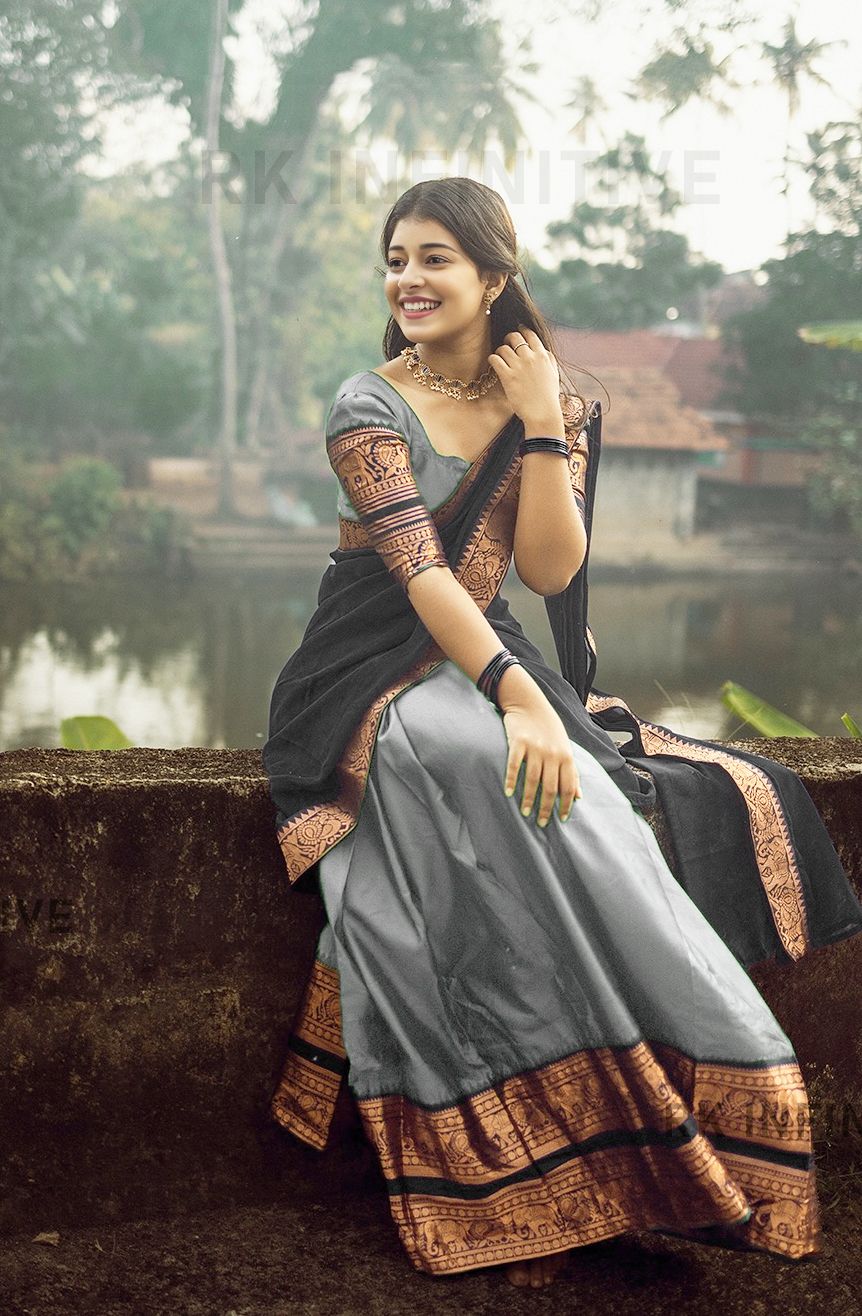 pavitraa sarees Solid Semi Stitched Lehenga Choli-picture-23