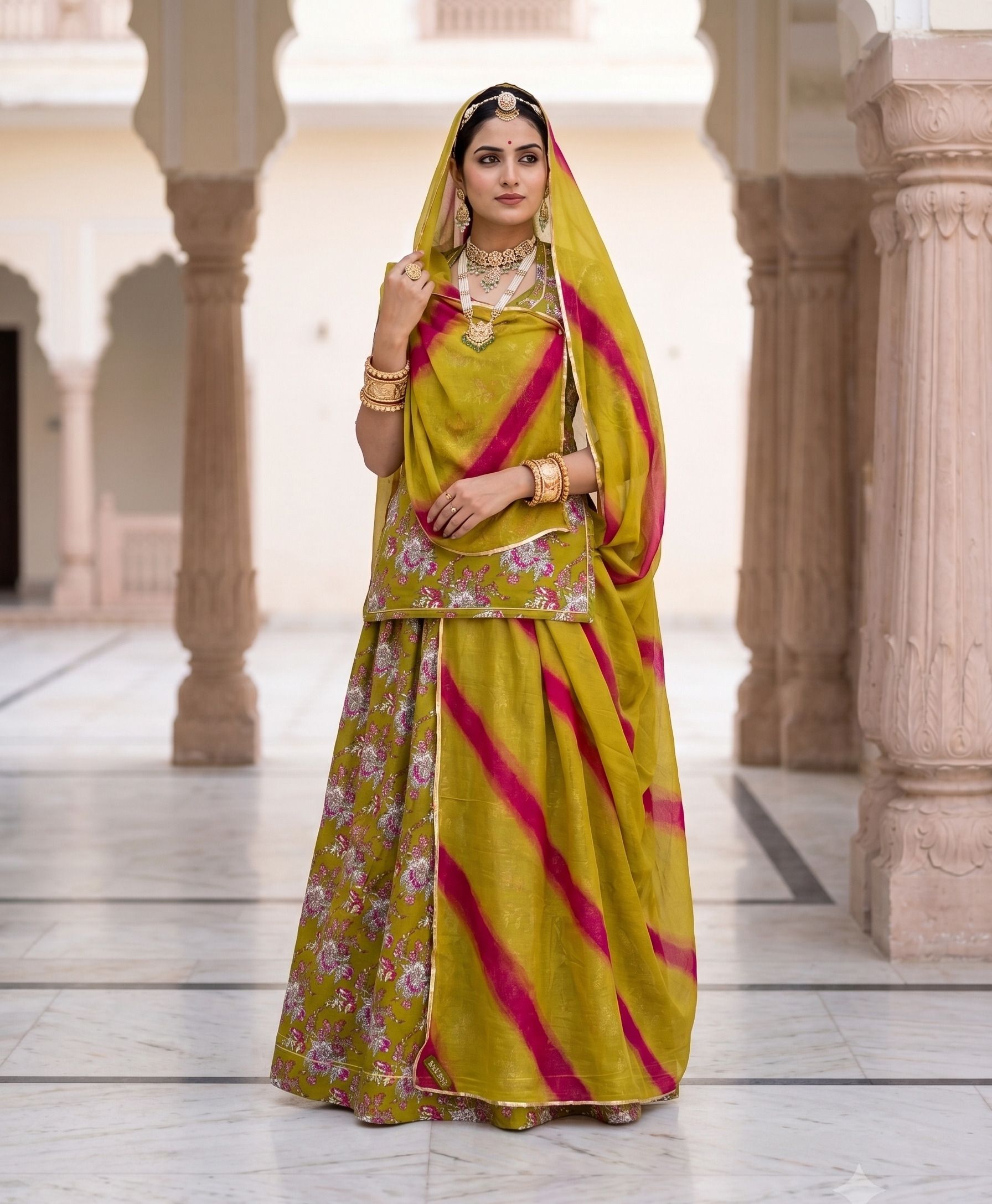 man fashion Digital Print Semi Stitched Rajputi Poshak-picture-11