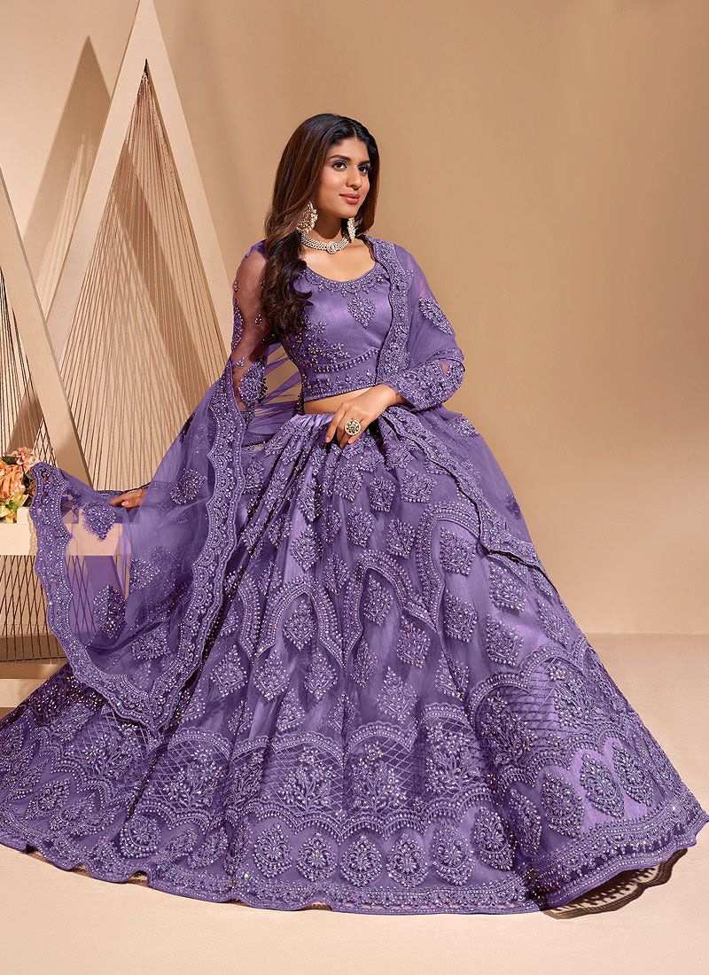 udbhav export Embroidered Semi Stitched Lehenga Choli-picture-20