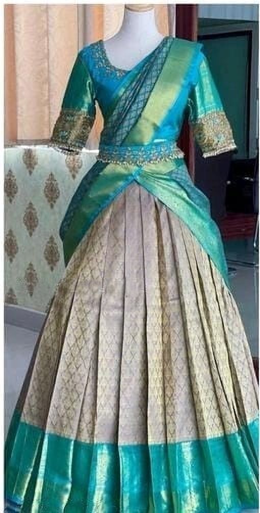 harshiv textile Self Design Semi Stitched Lehenga Choli-picture-21