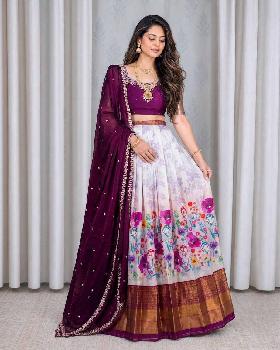 shreemahadevfab Printed Semi Stitched Lehenga Choli-picture-47