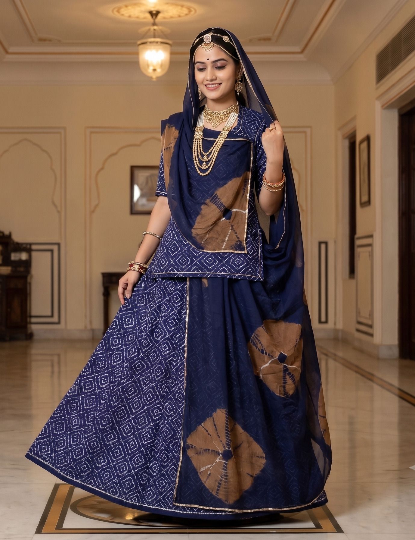 man fashion Digital Print Semi Stitched Rajputi Poshak-picture-25