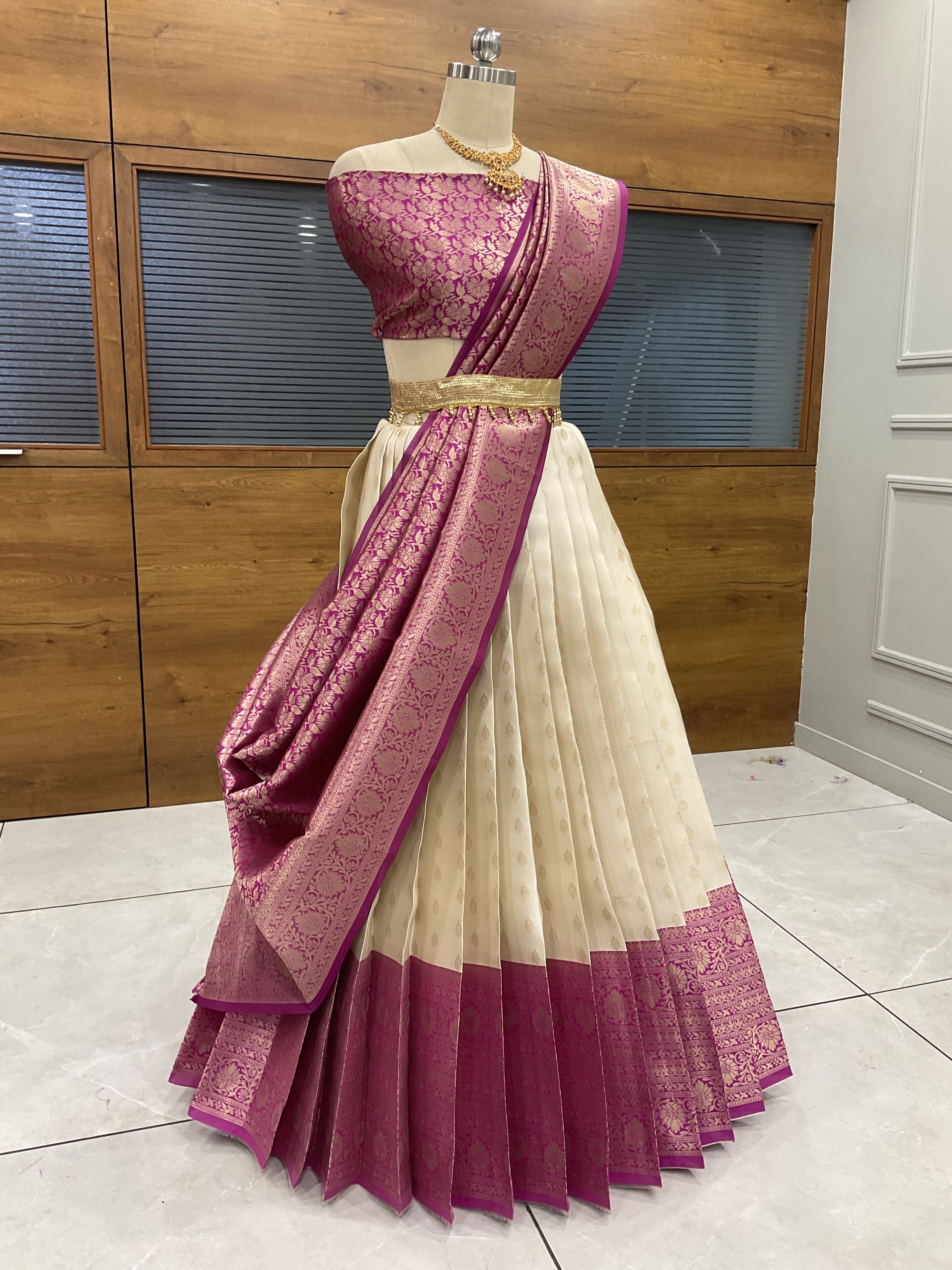 mr y Self Design Semi Stitched Lehenga Choli-picture-22