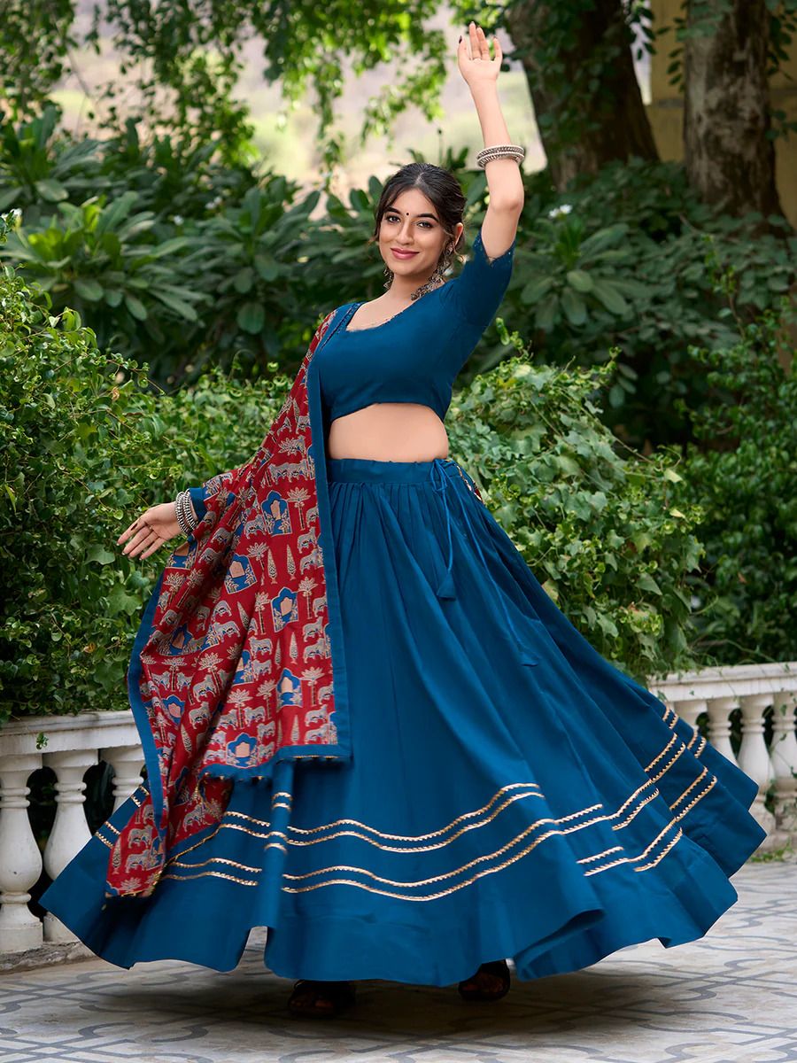 radhvi biz Self Design Semi Stitched Lehenga Choli-picture-13