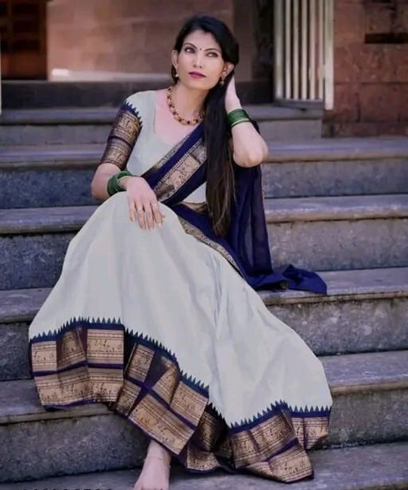 renvaani fashion Embroidered Semi Stitched Lehenga Choli-picture-23
