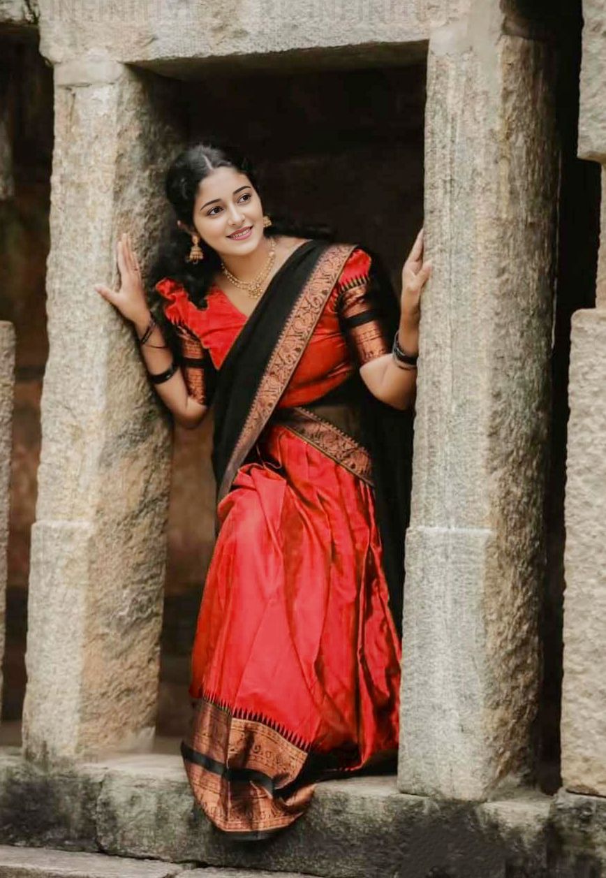 pavitraa sarees Solid Semi Stitched Lehenga Choli-picture-12