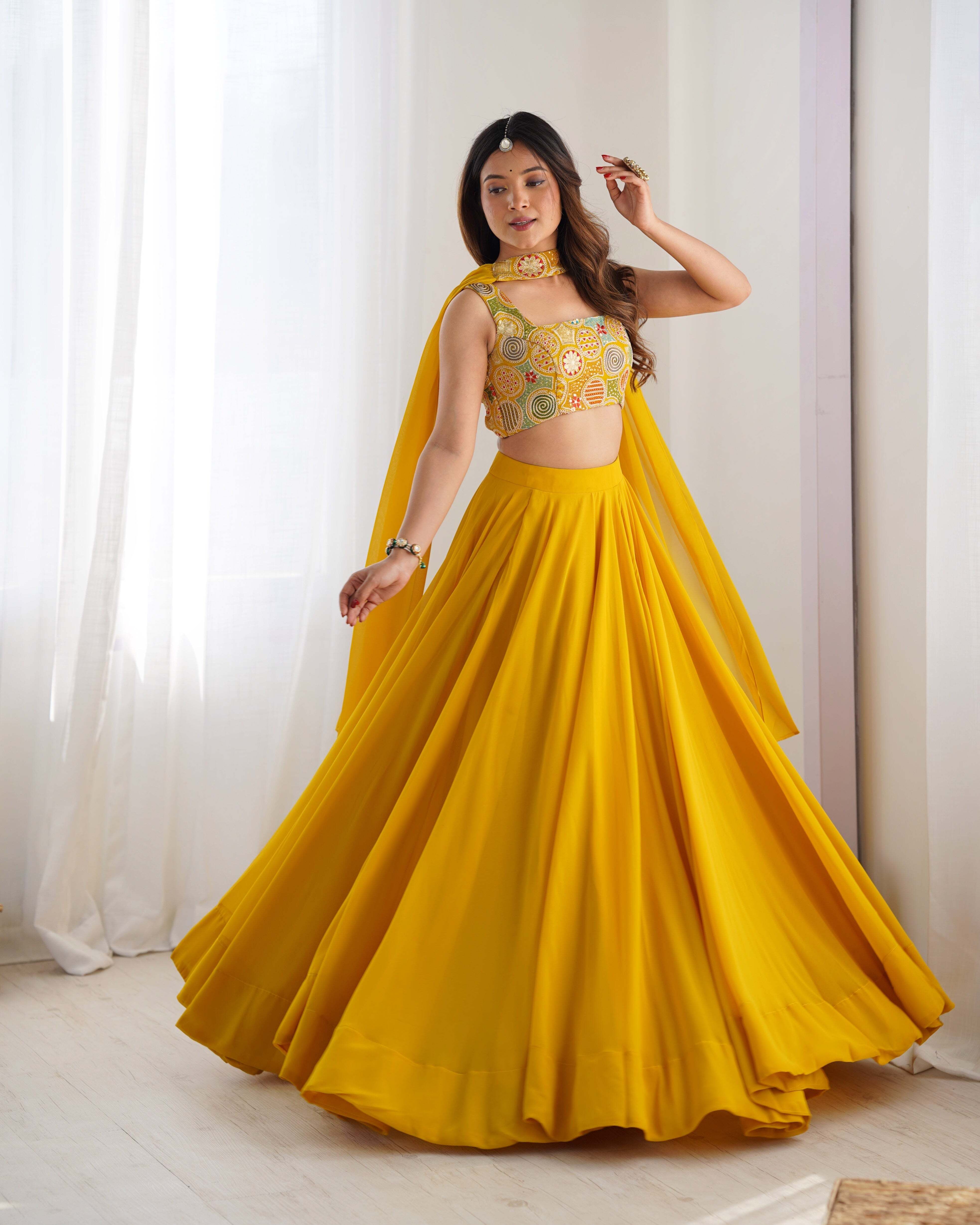 Embellished Stitched Lehenga Choli-image-28