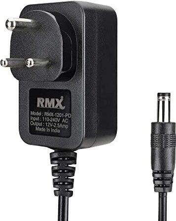kathiriyas RMX 12V 2.5Amp AC Power Supply Adapter 100-240V 12Volt Transformers 24 W Adapter Electronic Lens Adapter
