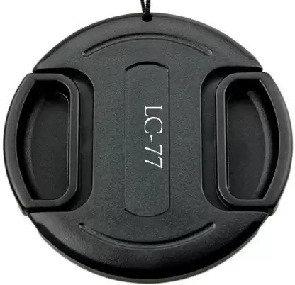 DIGICLAMBO LC 77mm Snap on Lens Cap for all DSLR camera lens having 77 filter threadLens Cap image 1