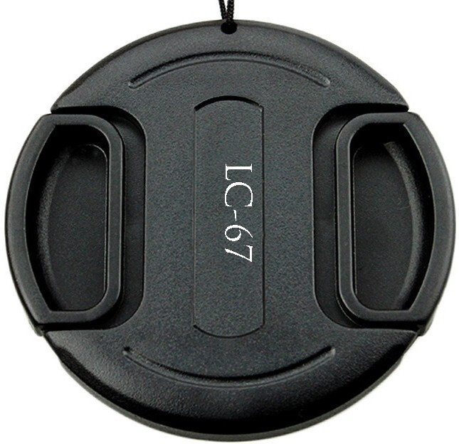 Lamkoti LC 67mm Snap on Lens Cap for all DSLR camera lens having 67 filter thread only.Lens Cap image 1
