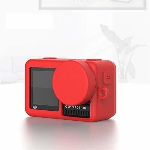 Action Pro Silicone Rubber Case Lens Cap Compatible with DJI OSMO Action Camera Lens CapLens Cap-image-4