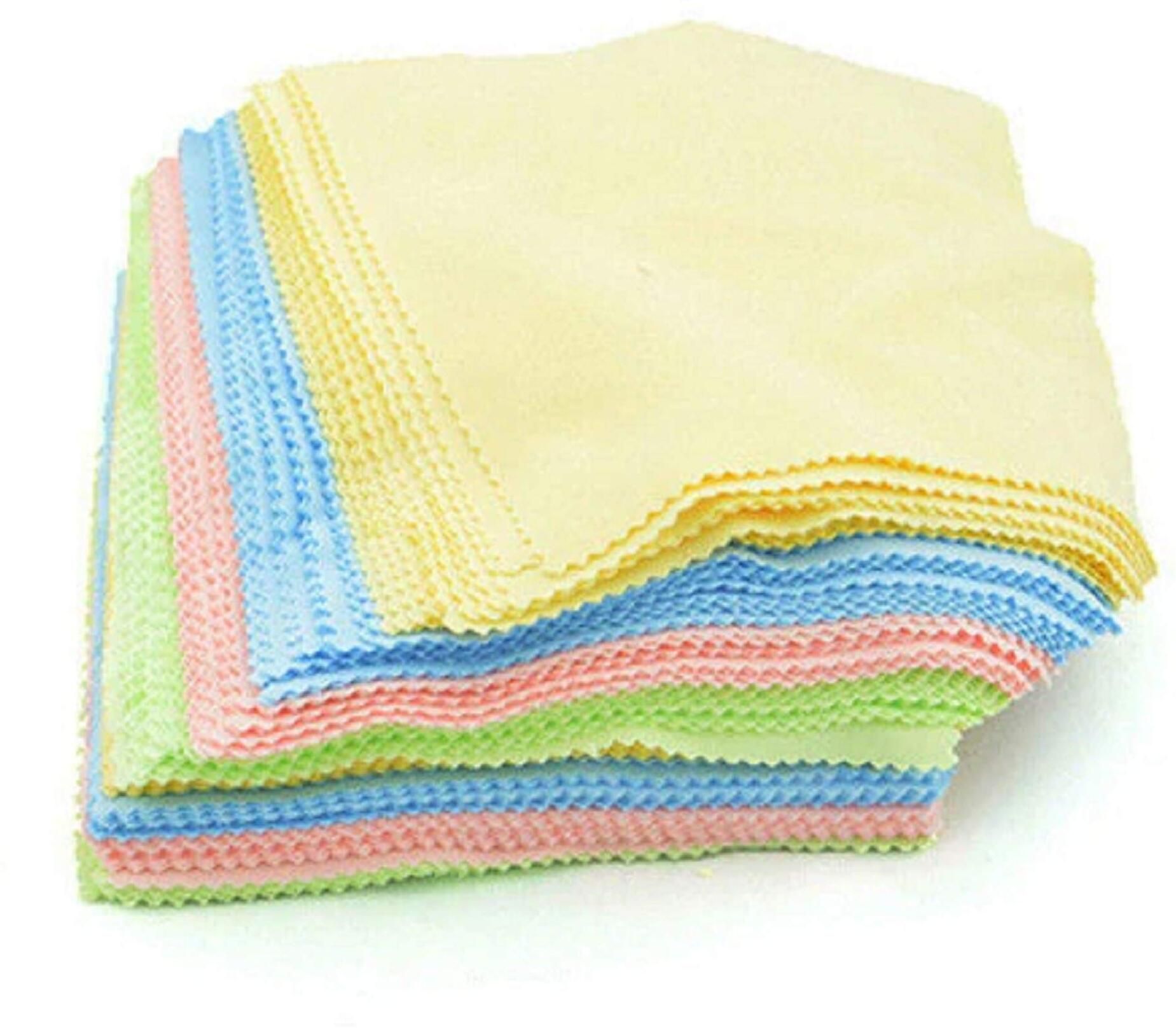Augen Ultra Soft Microfiber Cloth Pack for Mobile & Camera Lens Cleaning (100pcs) Lens Cleaner-image-4
