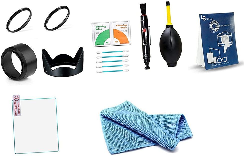 FND Nikon D5300 12 in 1 Combo Kit of Accessories (Hood, Filter and Cleaning Kit) Lens Cleaner-picture-10