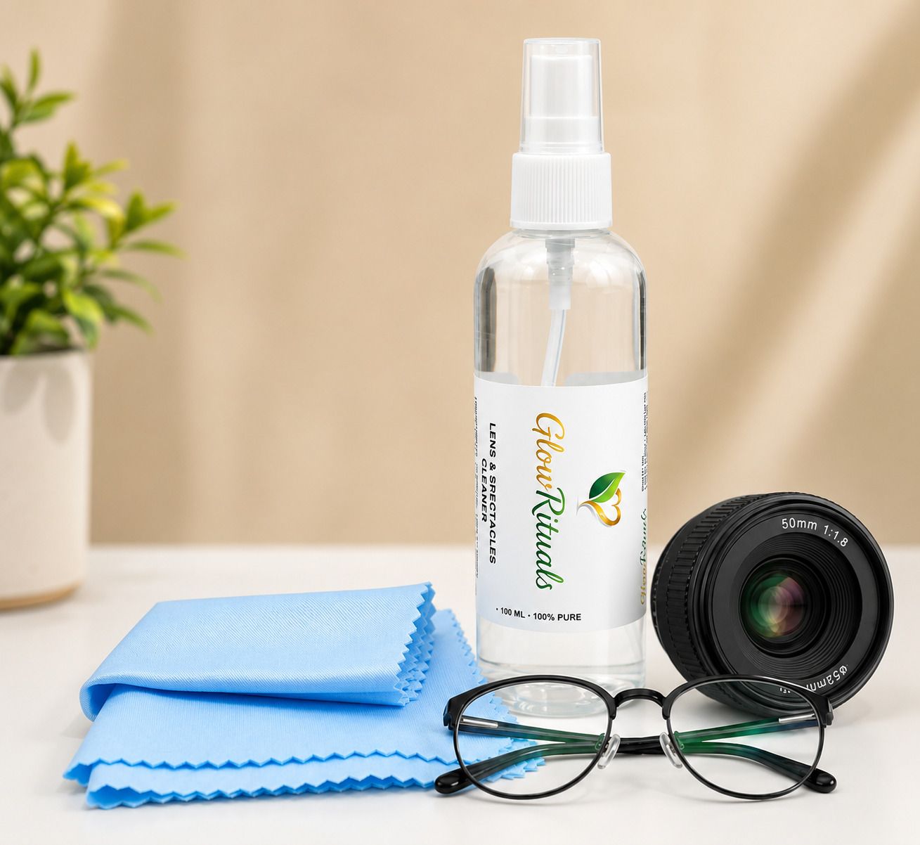 GlowRituals Lens Cleaner Kit with Microfiber Cloth Lens Cleaner-image-43