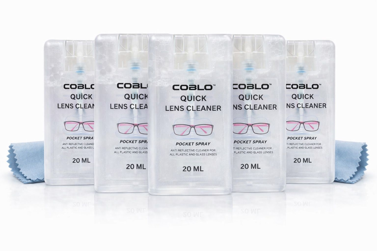 COBLO Pocket Lens Cleaner Spray for Spectacles, Glasses, Mobile Screen & Camera Lens Cleaner-image-1