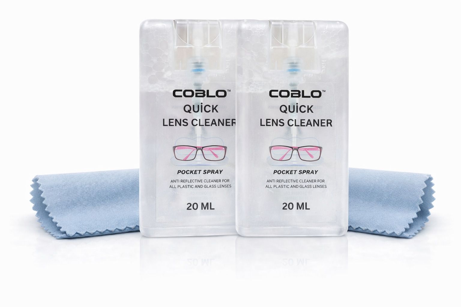 COBLO Pocket Lens Cleaner Spray for Spectacles, Glasses, Mobile Screen & Camera Lens Cleaner-image-2