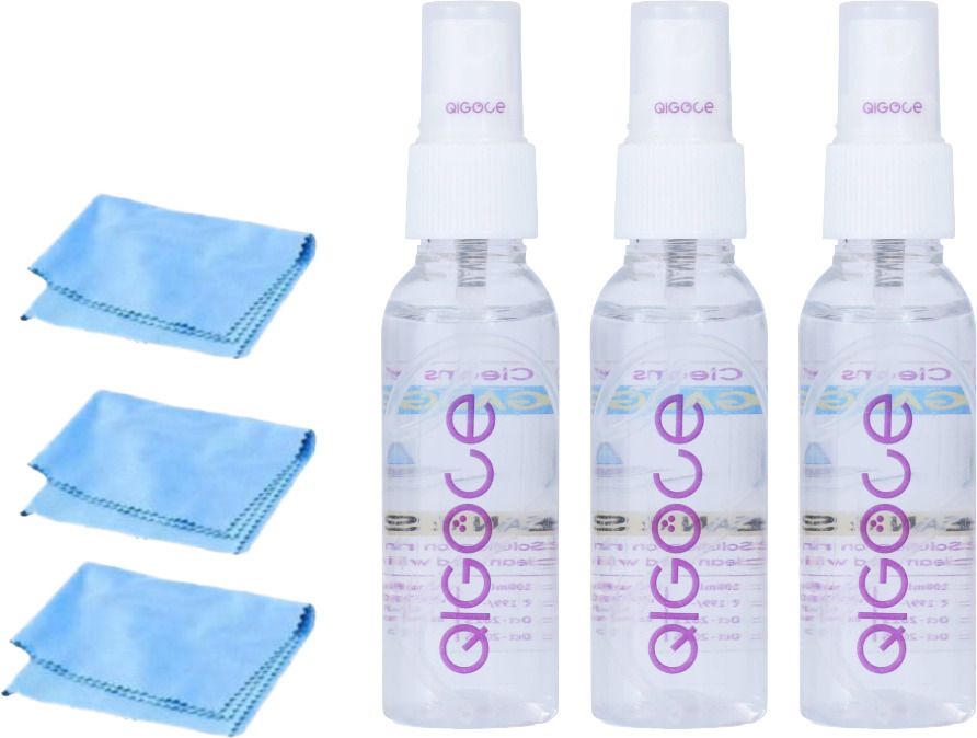 qigole Specialist Lens Cleaner Spray (100ml) with Ultra-Soft Microfiber Cloth Lens Cleaner-image-13