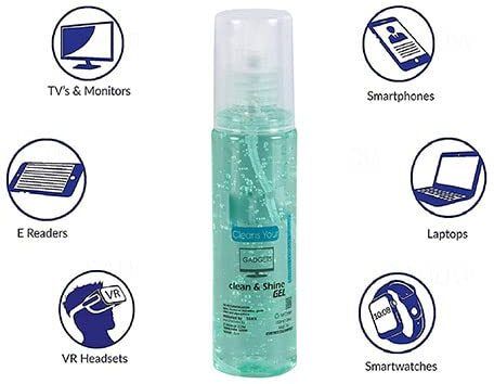 G.S TRADERS Screen Cleaner Kit 100 ml for LED and LCD TV, Computer Monitor, Laptop Lens Cleaner-picture-13