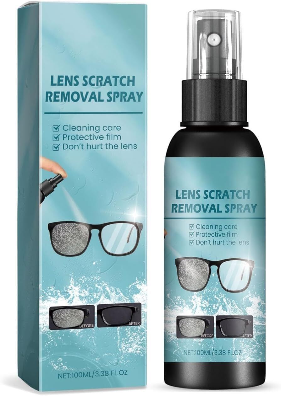 RADHE ALLIANCE Scratch Removal Spray for Eyeglass and Sunglasses Lens Cleaner