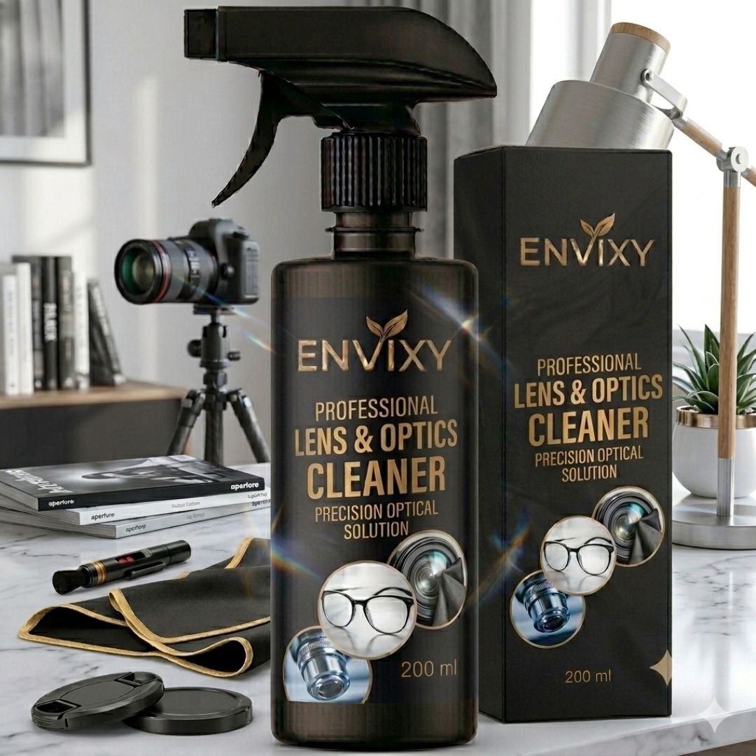 ENVIXY Lens Cleaner Spray 200ml Lens Spark Deep Clean Formula Lens Cleaner-image-26