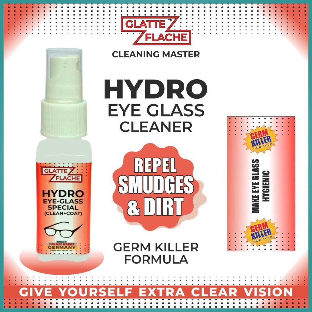 GLATTE FLACHE Hydro Spectacle Cleaner Spray Anti Smudge Lens Cleaning Liquid Lens Cleaner-image-39