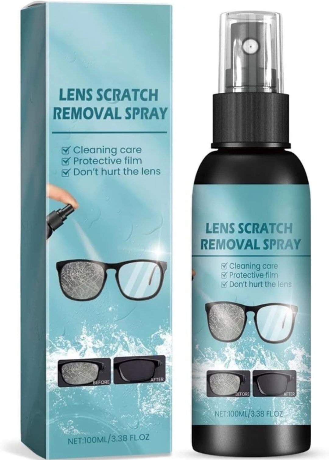 HGCARTIFY Scratch Removal Spray for Eyeglass and Sunglasses Lens Cleaner-image-31