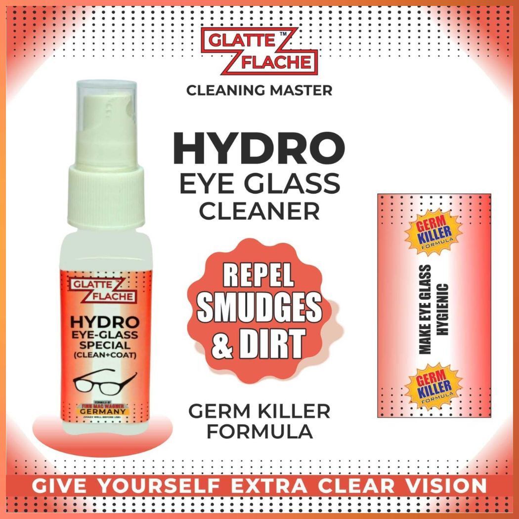GLATTE FLACHE Professional Eye Glass Cleaner Spray Liquid for Spectacles Lens Cleaner-image-44