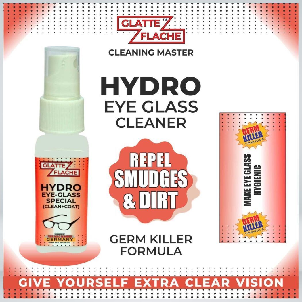 GLATTE FLACHE Hydro Eye Glass Cleaner Spray Optical Lens Cleaning Solution Lens Cleaner-image-29