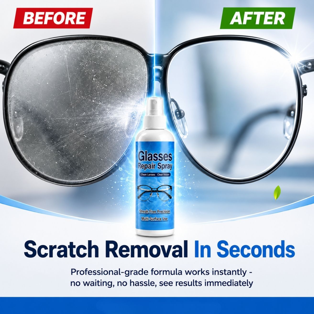 ZATPATZAP Spectacles And Sunglasses Cleaning Spray 100ML Lens Cleaner-image-19