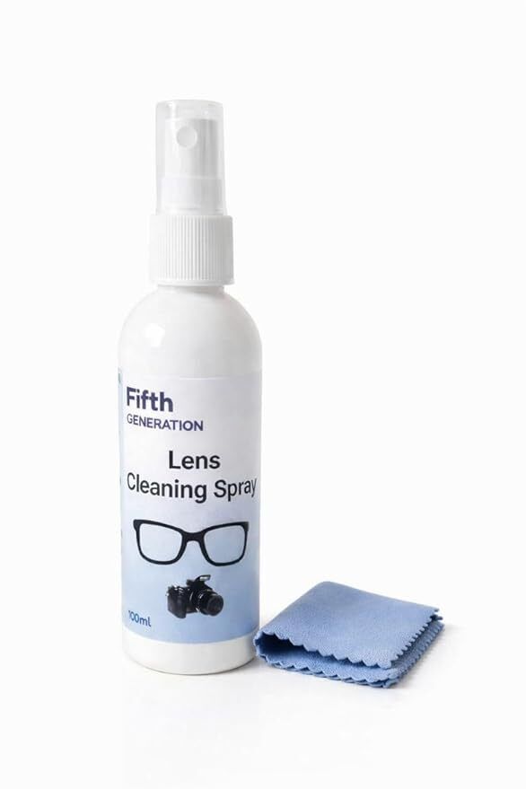 Fifth Generation Lens Cleaning Spray,Lens Cleaning Solution Kit Microfiber Cloth Lens Cleaner-image-12