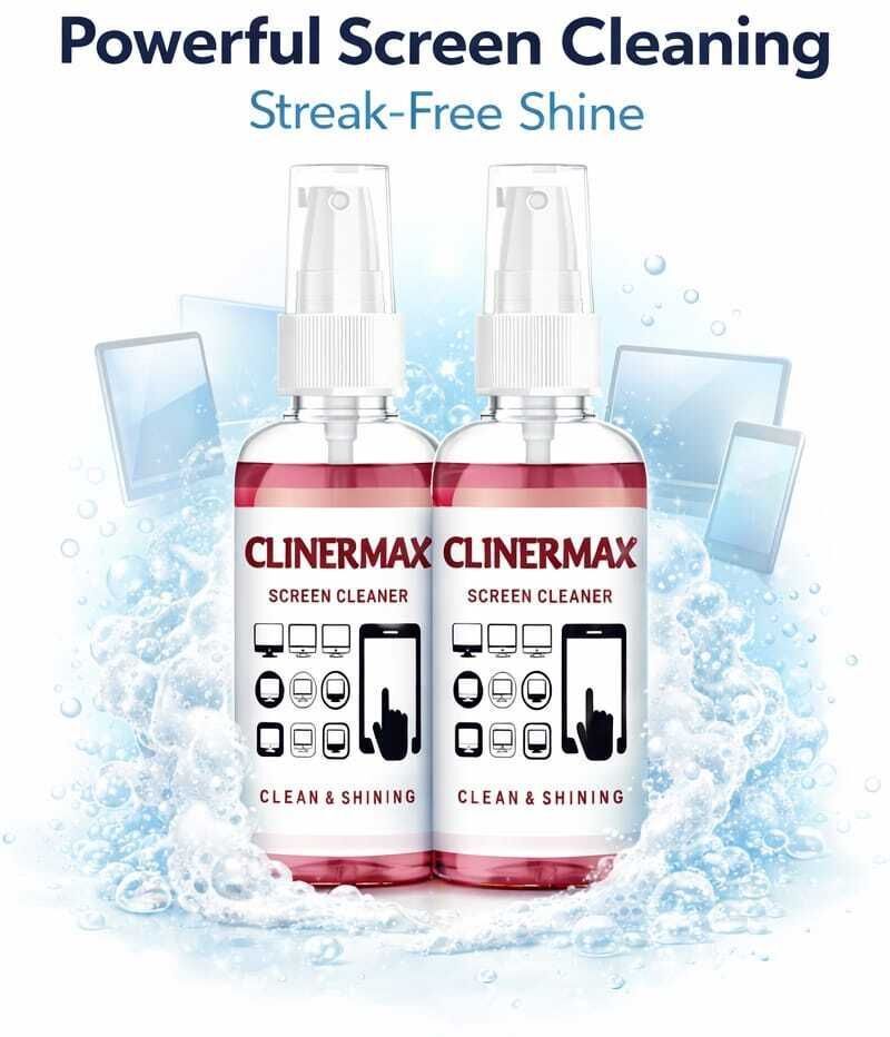 Clinermax 50ml Pocket Screen Cleaner Kit with Microfiber Cloth for Mobile Laptop LED TV Lens Cleaner-image-19