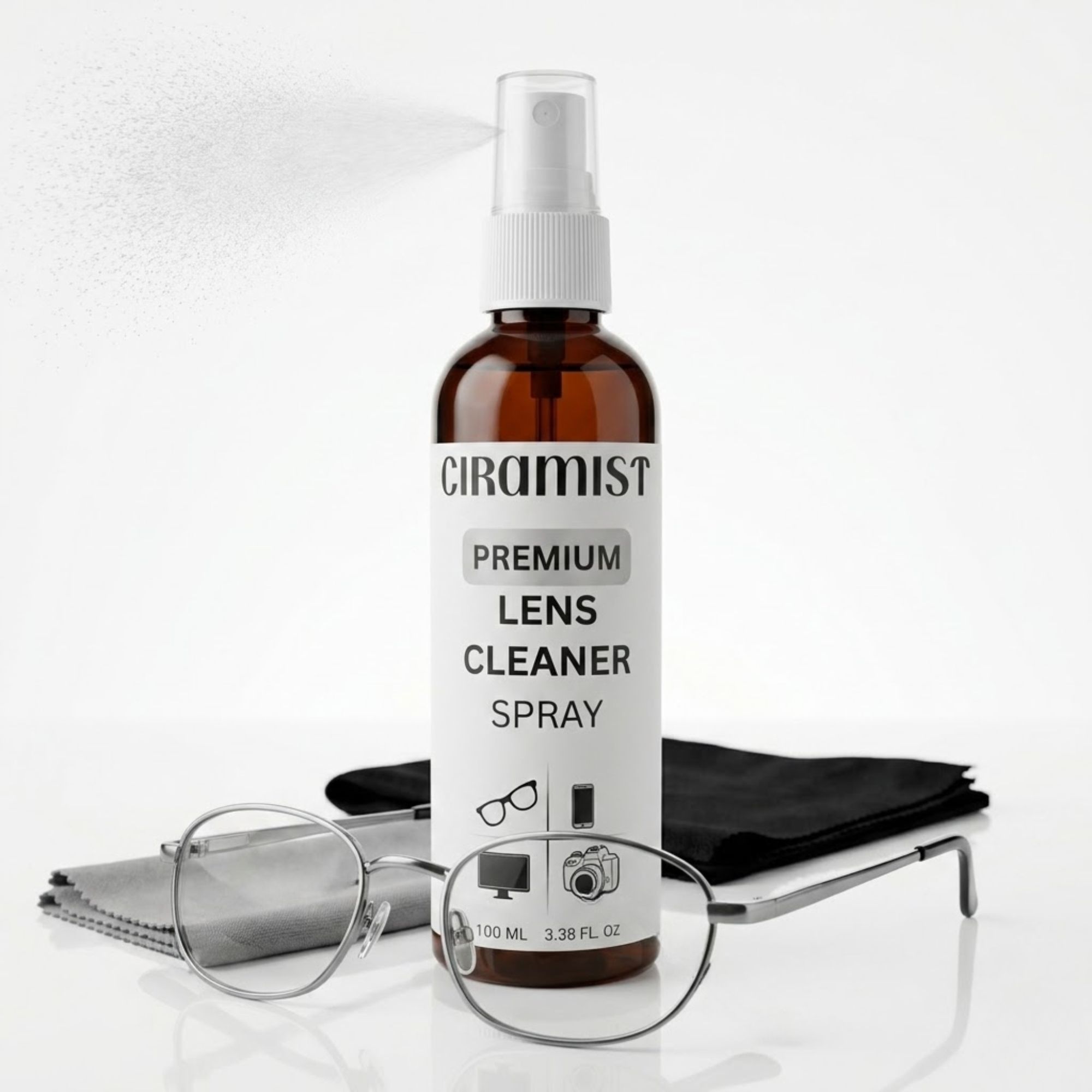 CIRAMIST Premium Lens & Screen Cleaner Spray Lens Cleaner-image-16