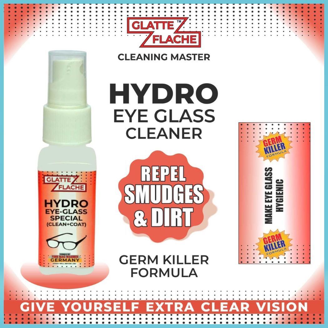 GLATTE FLACHE Optical Lens Cleaner Spray for Eyeglasses Sunglasses and Goggles Lens Cleaner-image-15
