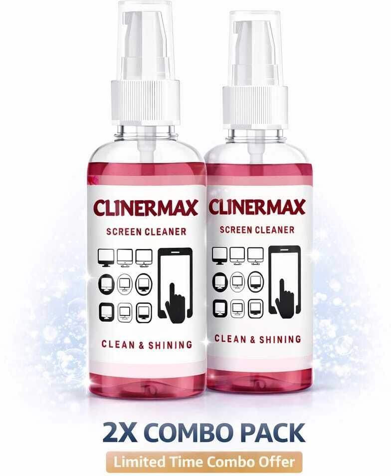 Clinermax Screen Cleaner Combo 2 Pack | Streak-Free Shine All Devices Camera Lens Lens Cleaner-image-29