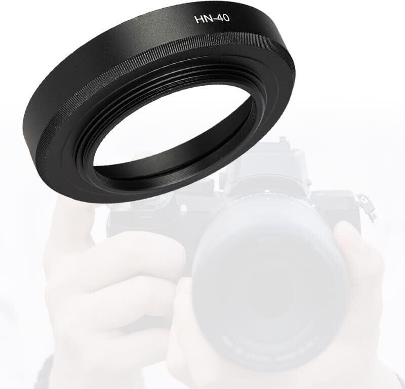 SUPERNIC (1+1) Screw on + Bayonet Lens Hood Shade for Nikon Z50 Dual Lens KitLens Hood-picture-14