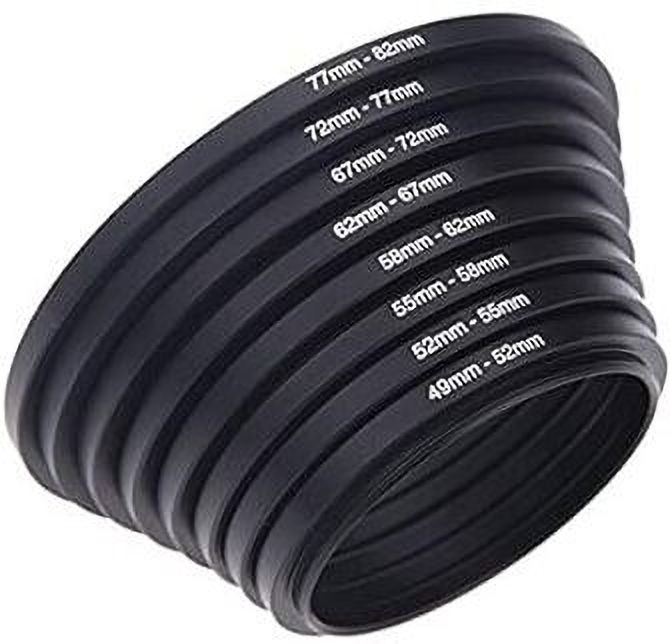 SUPERNIC Lens Stepping Ring (49-82mm)Lens Hood-image-0