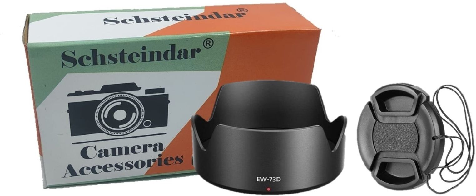 Schsteindar Combo Replacement ( EW-73D Lens Hood + 67mm Lens Cap )Lens Hood-image-18