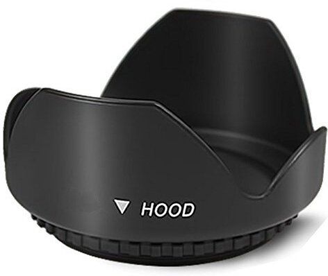 SUPERNIC 40.5mm Tulip Flower Lens Hood for Sony Alpha A5000Lens Hood-image-42