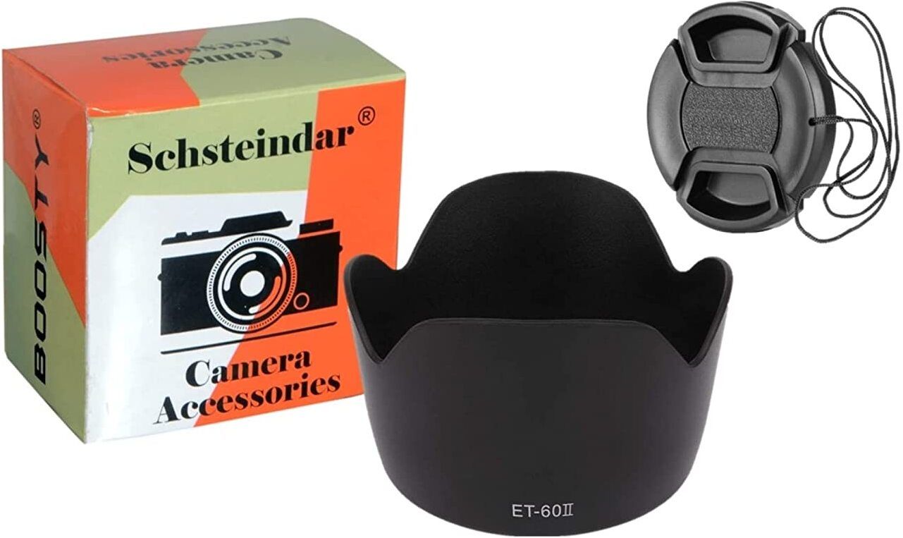 Schsteindar Lens Hood Compatible with Canon EF 75-300mm f/4-5.6, II, II USM, III, III USMLens Hood-image-12