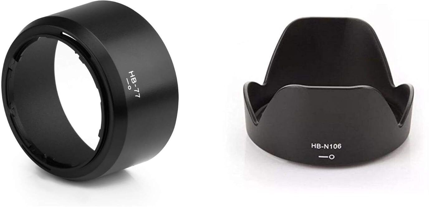 SUPERNIC Nikon D3500, D3400, D3300, D5600, D5300 Combo LensLens Hood-image-42