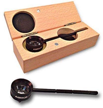 BLSCOPE 4 Mirror gonioscope in case Handle Black Standard Prime Lens-picture-27