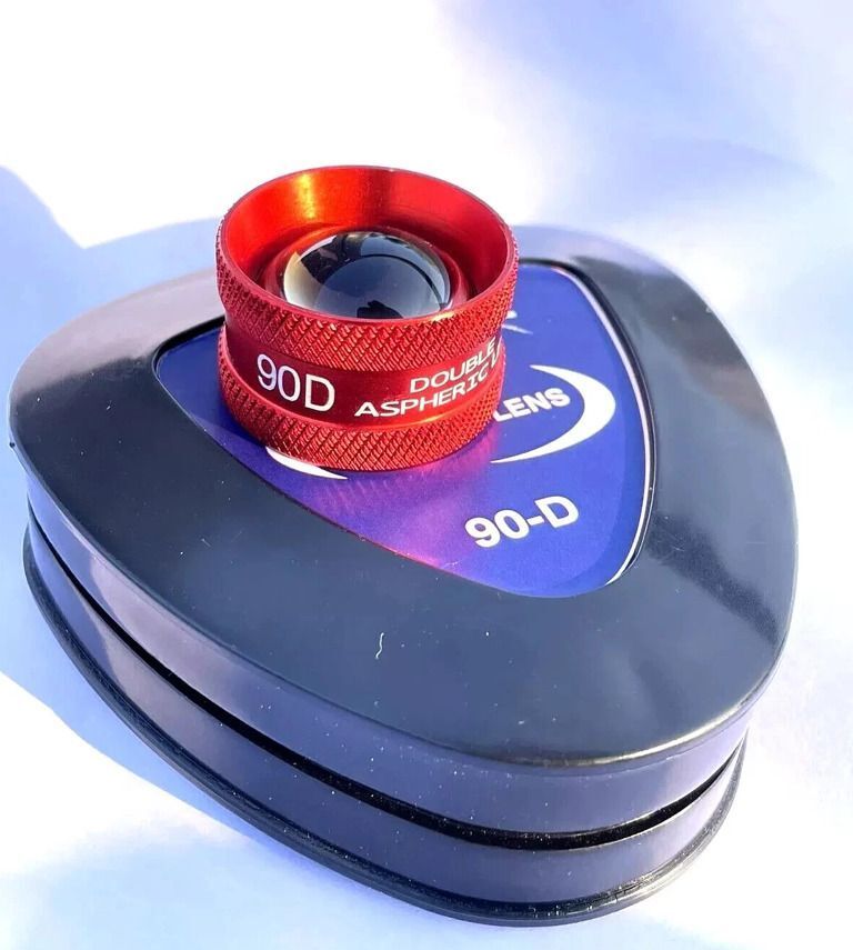 Deepindustries 90D Diopter Red Color Standard Prime Lens-image-14