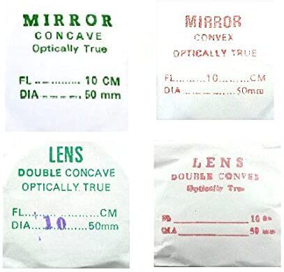 SBT Convex and Concavewith Convex and Concave Mirror - Set of 4 - Dia: 50mm - Focal Length: 10cm Macro ZoomLens image 1