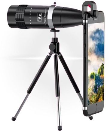 DRUMSTONE 16X Metal – High-Quality Magnification for Clear and Precise Viewing Macro Zoom Lens-image-1