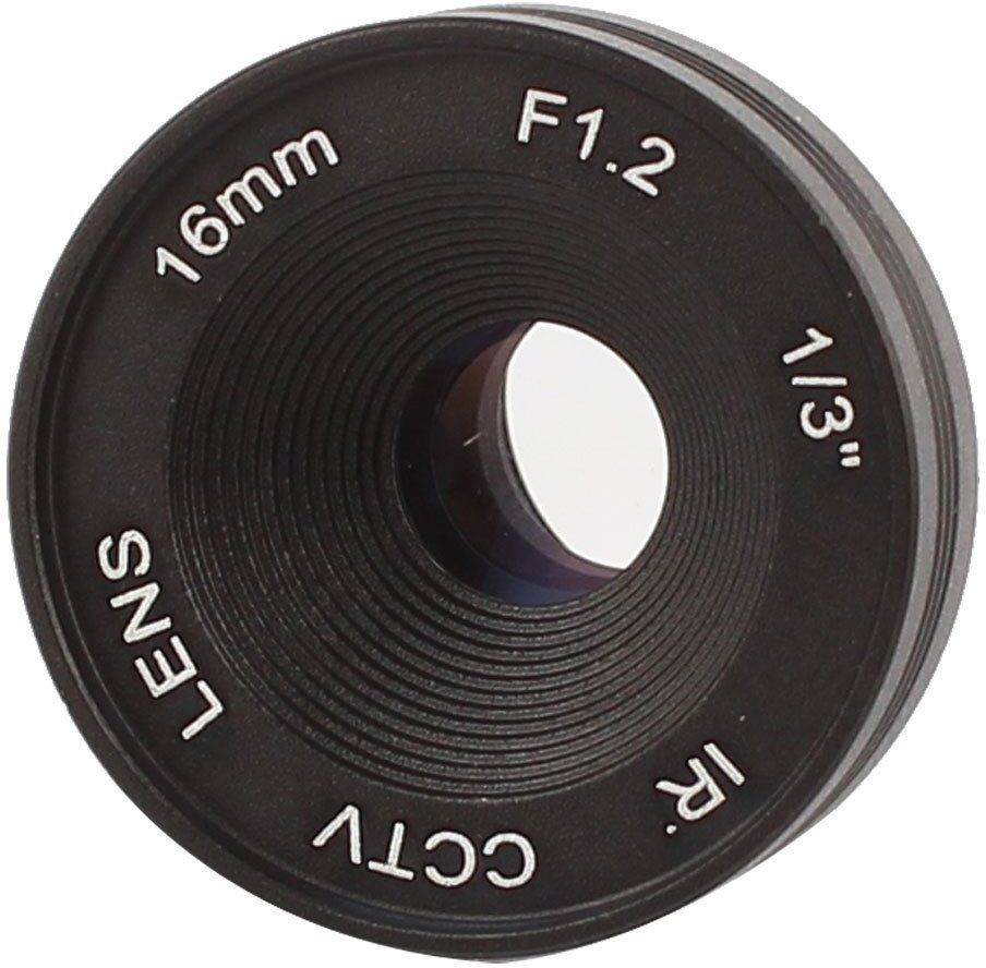 TECRAYS CCTV LENS 16 MM F1.2 1/3" IR Standard PrimeLens-image-0
