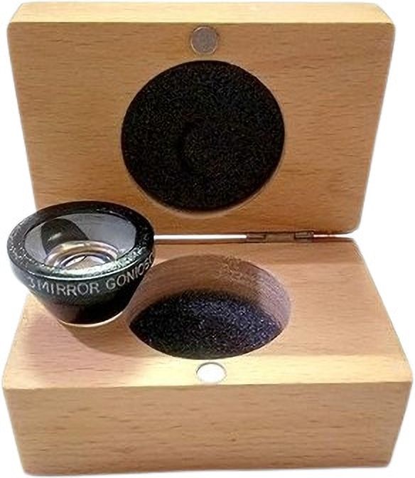 RUMAX Gonioscopy Opthalmology| 3 Mirrors Gonioscopy| Eye Equipment'swith Wooden Case. Standard PrimeLens-image-45