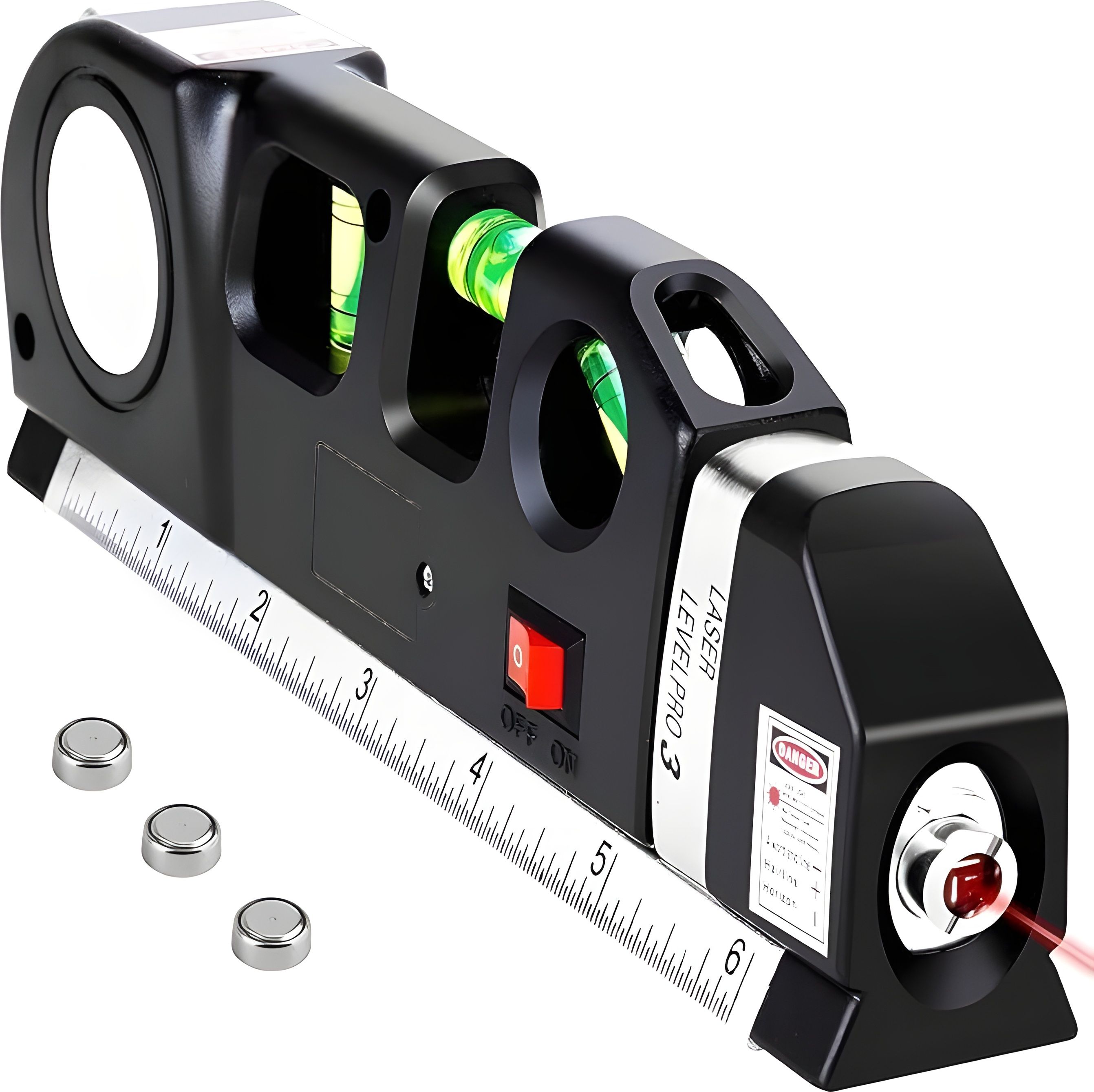 peyx Laser Level Tool with Spirit Level, Magnetic Base for Wall Tiles & DIY Laser Level Tool with Spirit Level, Magnetic Base for Wall Tiles & DIY Magnetic Line Level-picture-10