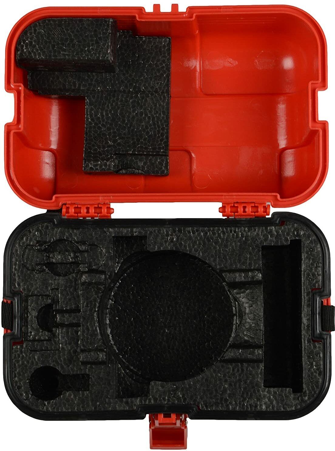 Secure Auto-Level Box/Case/Bag Heavy Plastic with Lock System (EMPTY BOX) With Nylon Strap Non-magnetic Bull's Eye Level-image-16