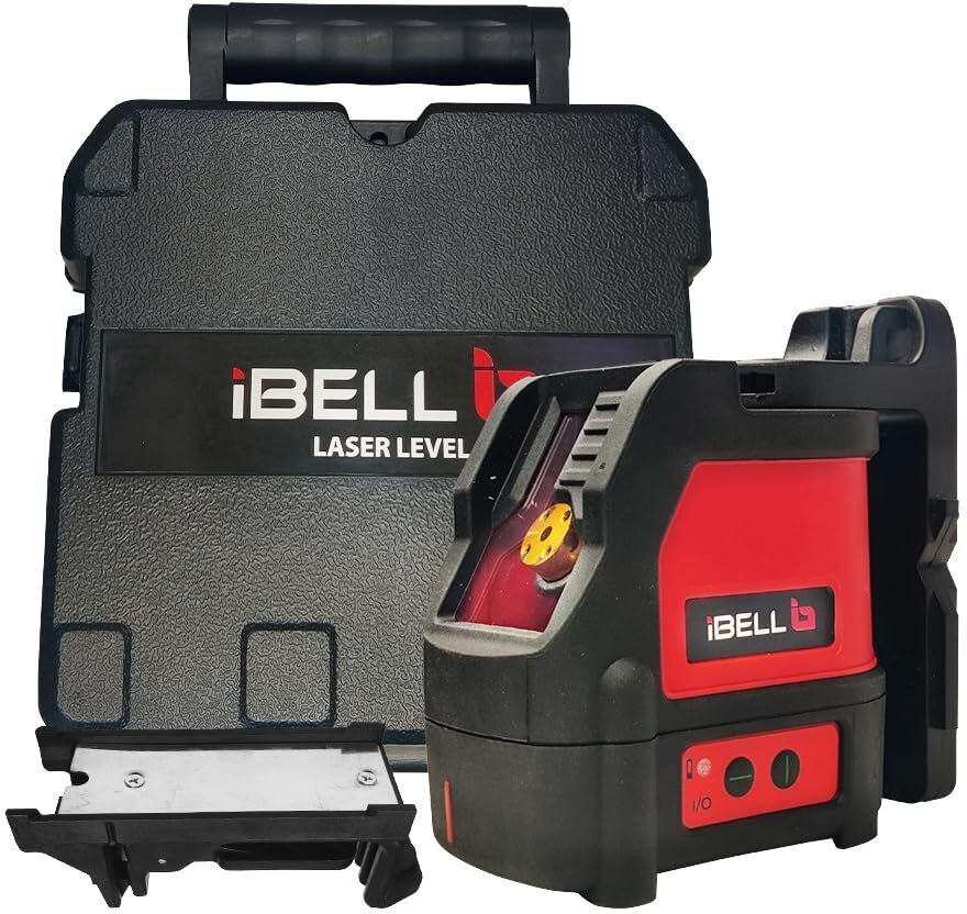IBL LL2-30 Professional Line Laser Level,1V1H Electronic Sensor Levelling System ,532nm Green Laser,30m Working Distance,3AA Battery Support Self Levelling Laser Magnetic Line Level-image-7
