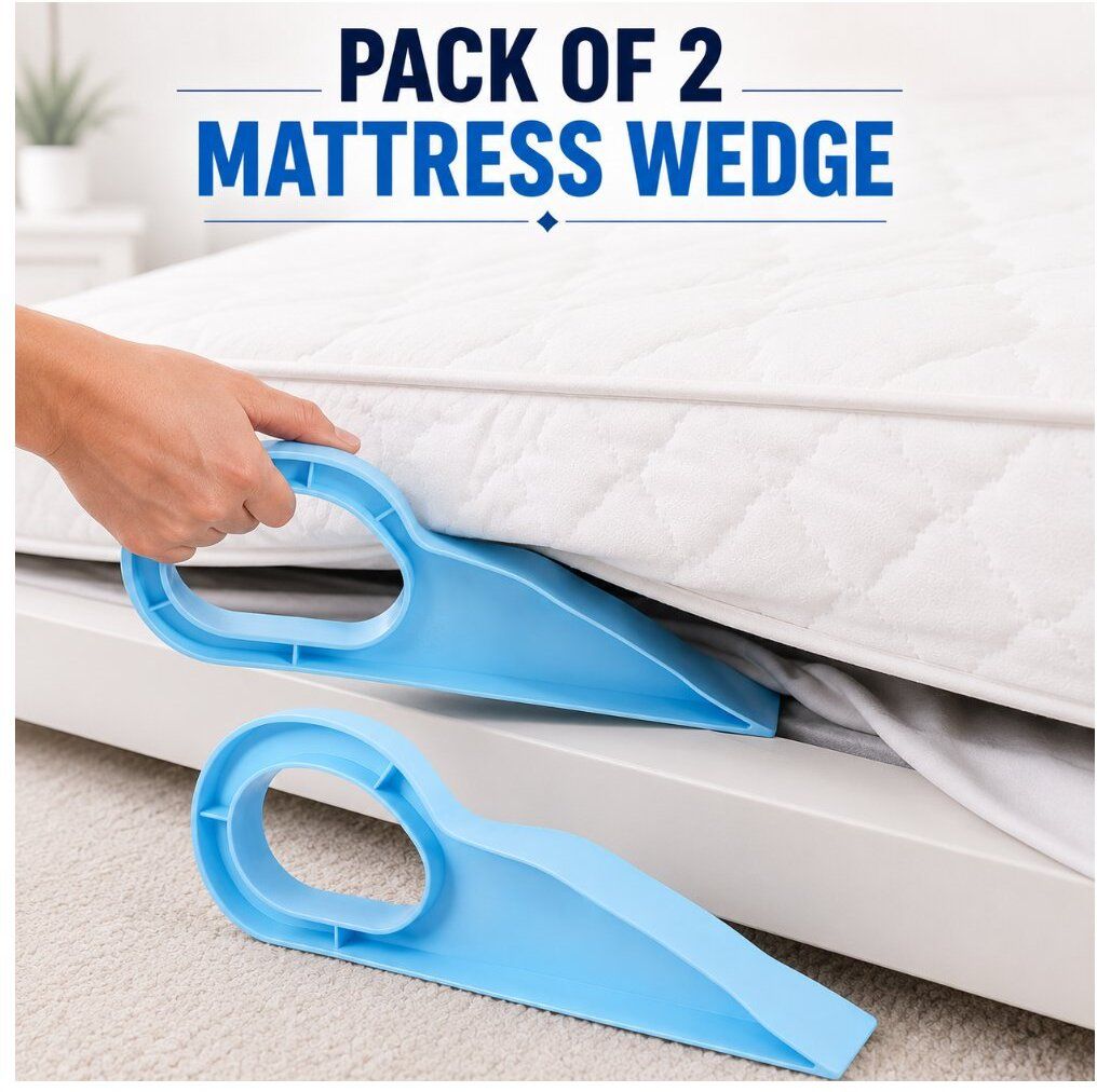 dealoma Pack of 2 Bed Sheet Tucker Durable Ergonomic Handle Utility Tool 460 Pack of 2 Mattress Lifter Tool for Home Bedroom Plastic Home Utility Tool Magnetic Line Level-picture-20